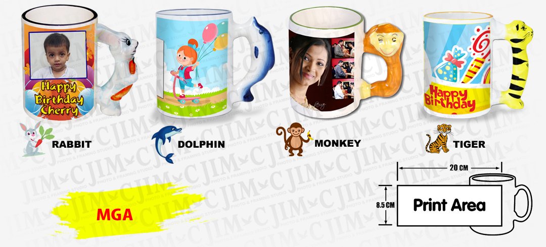 Animal Handle Mug