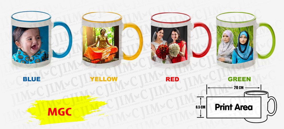 Color Rim Mug